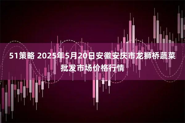 51策略 2025年5月20日安徽安庆市龙狮桥蔬菜批发市场价格行情