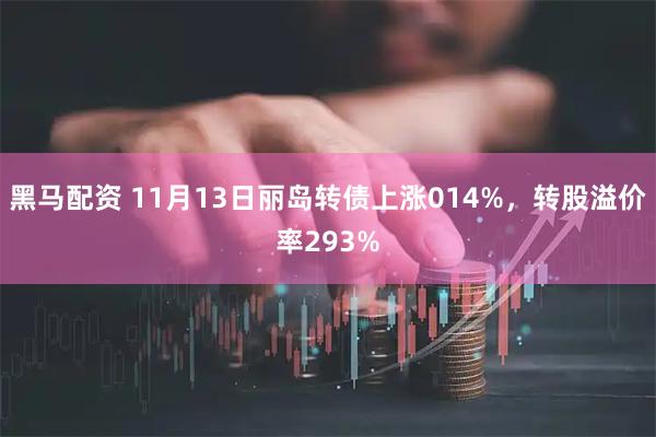 黑马配资 11月13日丽岛转债上涨014%，转股溢价率293%